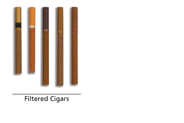 Filtered cigars